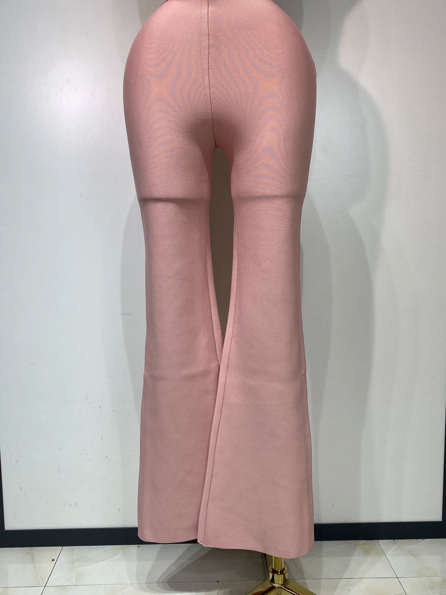 Luxury Bandage Crop Top + Pant Set  ﻿