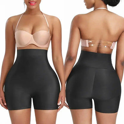 Seamless Padded High Waist Butt Lifter Hip  Buttocks Enhancer Shaper Shorts