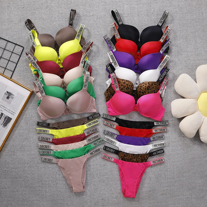 Victoria Secret Comfortable Breathable Push Up Bra + Panty Set