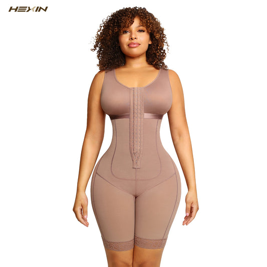 Fajas Colombianas Stage 2 For Women Postpartum Girdle BBL Postoperative Bodysuit Shapewear Fajas Corset Slimming Body Shaper