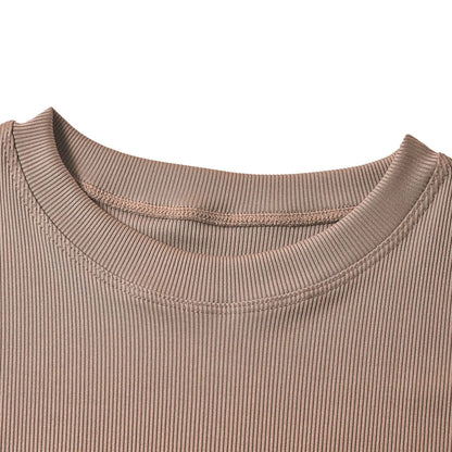 Short Sleeve Top + Elastic outfits (Loungewear)