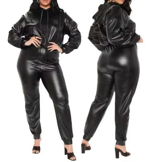 Sonya Black Top And Pants Suits