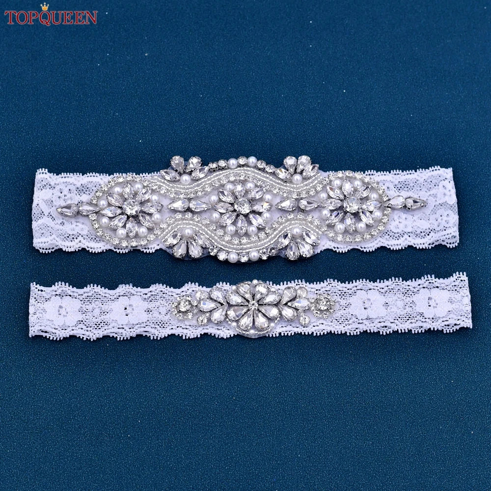 TOPQUEEN Wedding Bridal Garter Belt Bride Sexy THS05 ST33