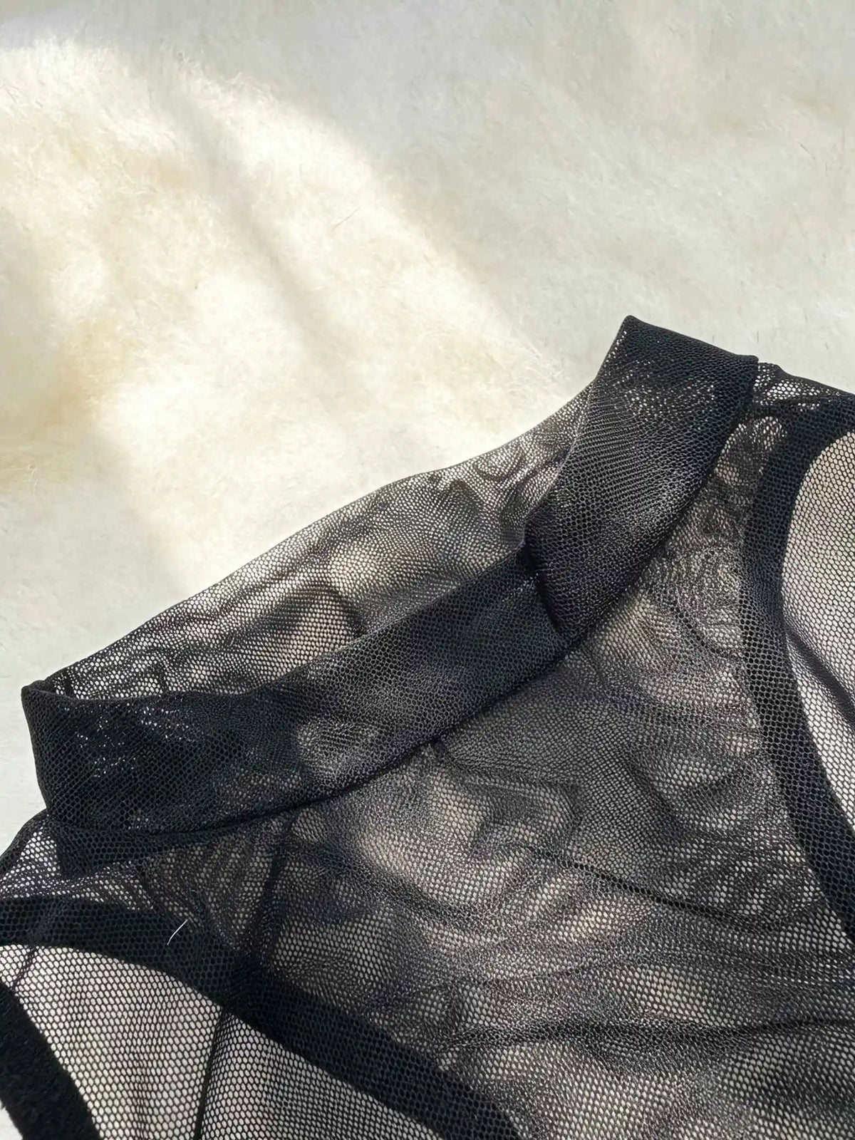 New Sexy Letter Print Club Party Mesh Bodysuit Top Slim Fit Y2K Hot Girl