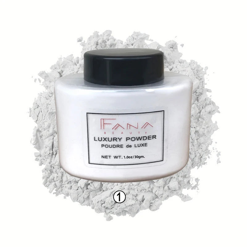 4 Colors Luxury Banana Powder Long-lasting Waterproof Light and Breathable Oil-controlling Setting Powder