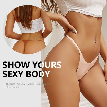 6Pcs/Set Comfortable Trendy Breathable G-string Underwear