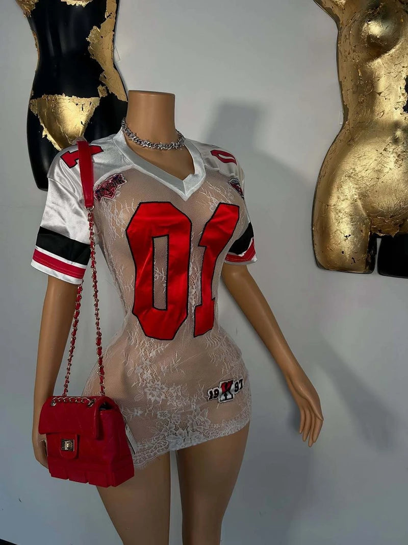 See Through Mini Dresses