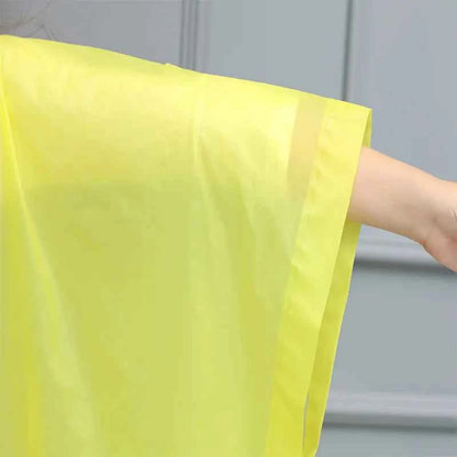 Transparent Windproof Bicycle Motorcycle Raincoat Woman Rain Poncho Impermeable EVA Hiking Raincoats