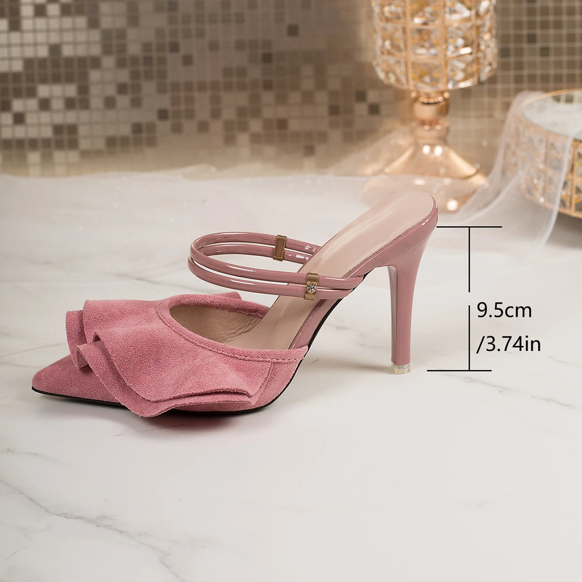 Baotou Versatile Fashion Sandals New Sexy Fashion Pointed High Heels