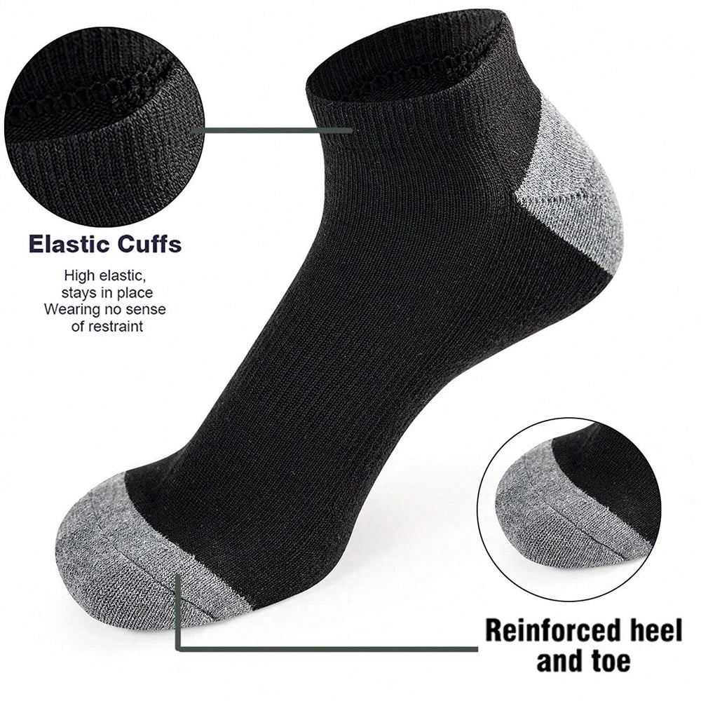 10 Pairs Of Comfortable Breathable Socks