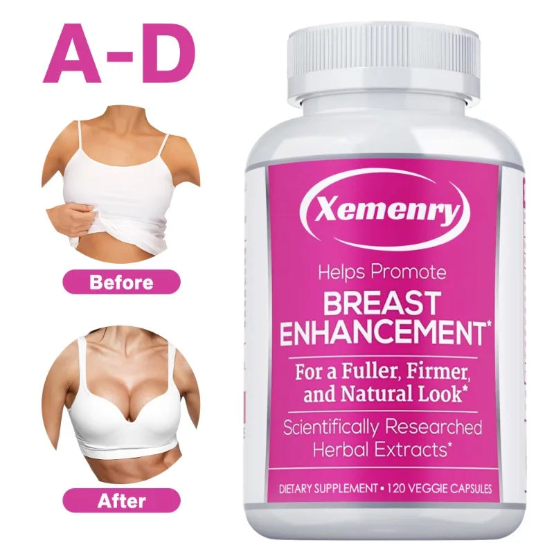 Pueraria Mirifica Capsules - Promote Breast Development,  Natural Herbal - 120 Capsules