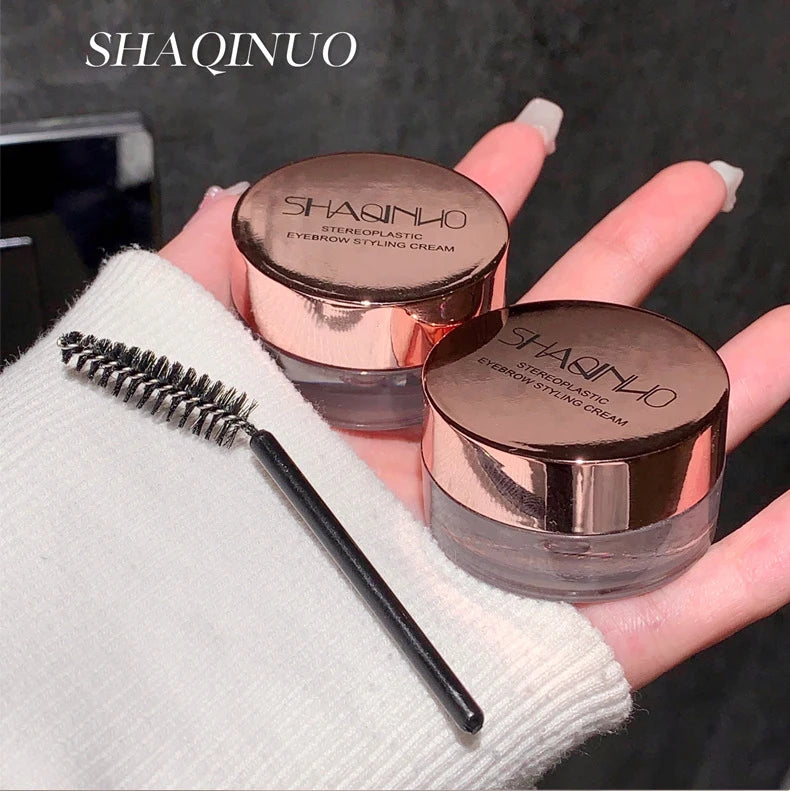 Three-dimensional Eyebrow Shaping Soap Eyebrow Gel Texture Creates Natural Eyebrows Styling Cream Waterproof Quick-Dry Makeup