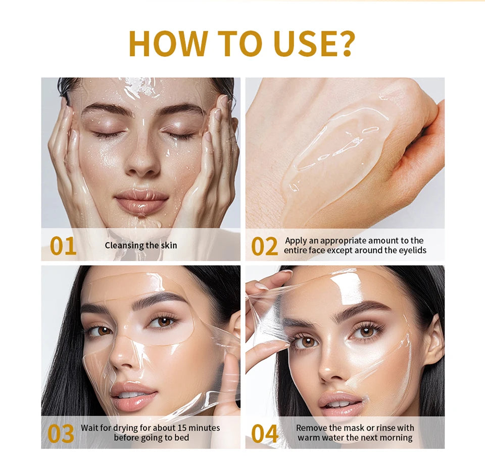 Peel Off Anti-Wrinkle Lifting  Skin Care Masks