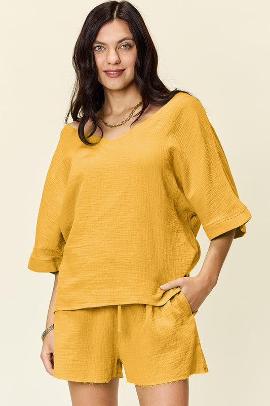 Sunny Days Twinset Shorts Set