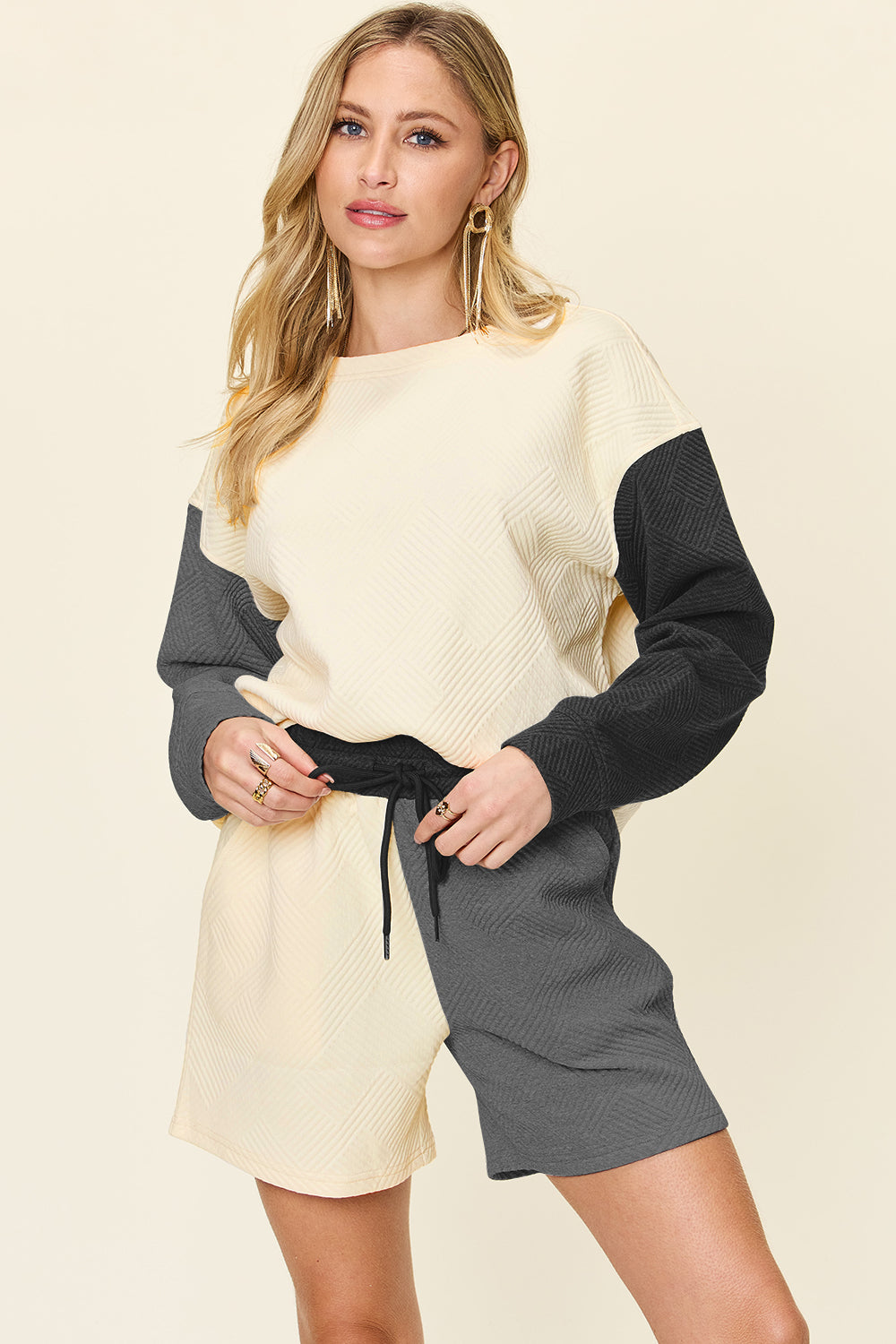 Trendy Two-Piece Short Set for Women