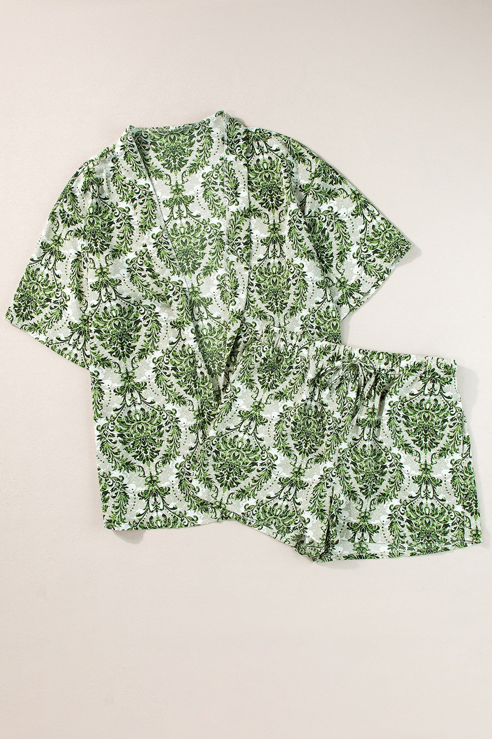 Open front short set