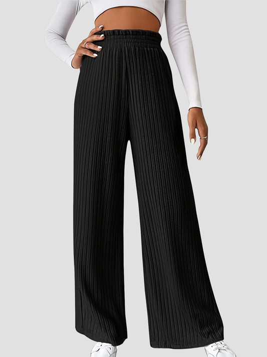 Ribbed High Waist Pants