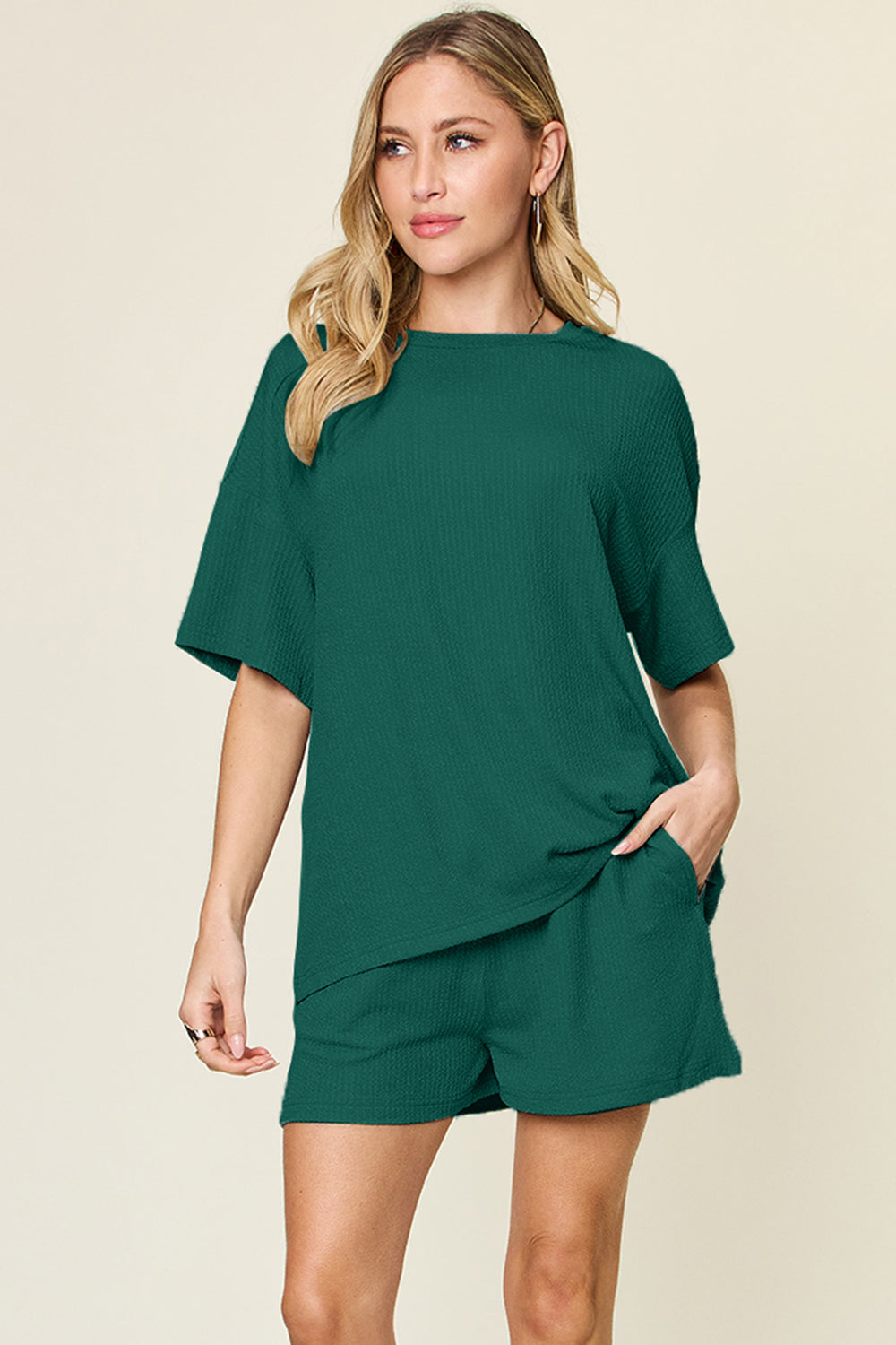 Fashionable Matching Short Set for Women