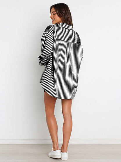 Striped Shorts Set
