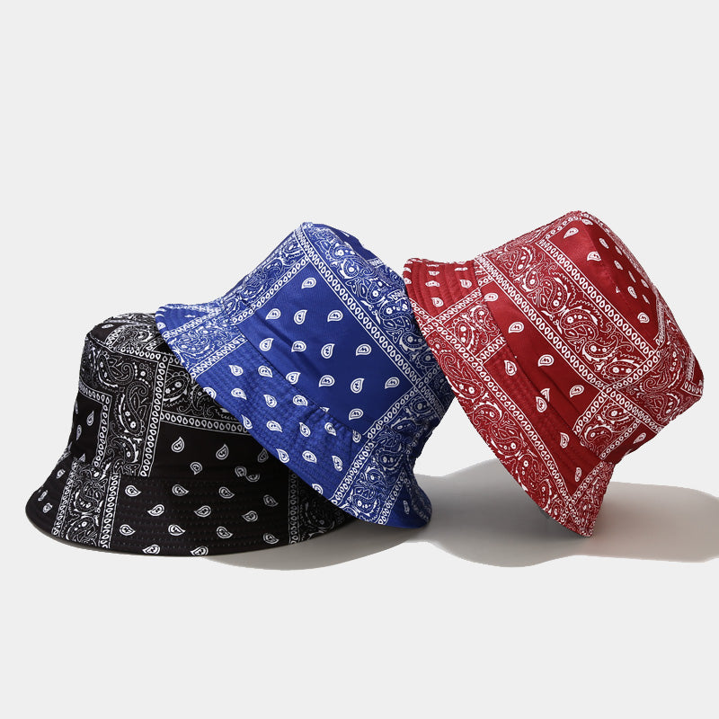 Brandy Bandana Print Bucket Hats (With Multiple Colors)