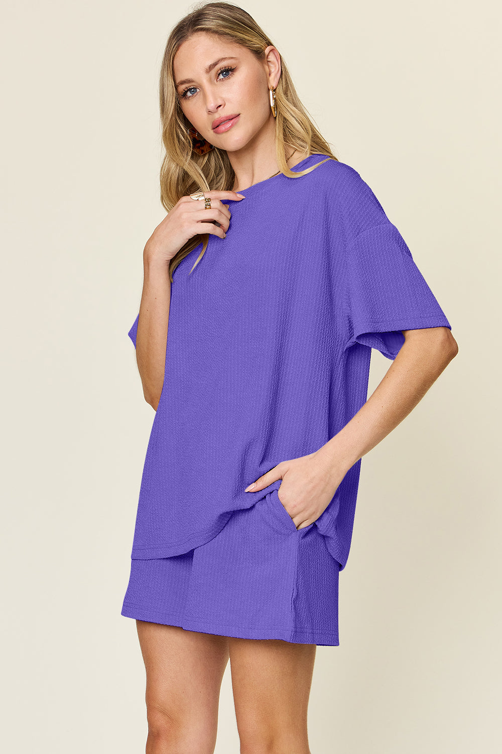 Fashionable Matching Short Set for Women