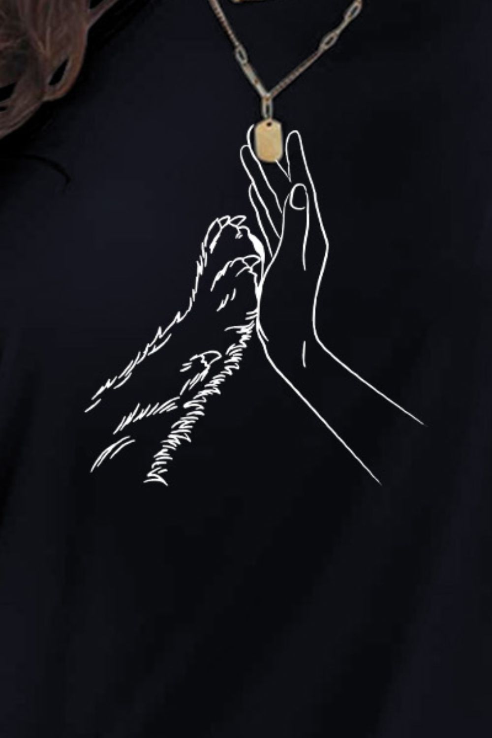 Graphic Round Neck Short Sleeve T-Shirt - Fashion Finder Hub