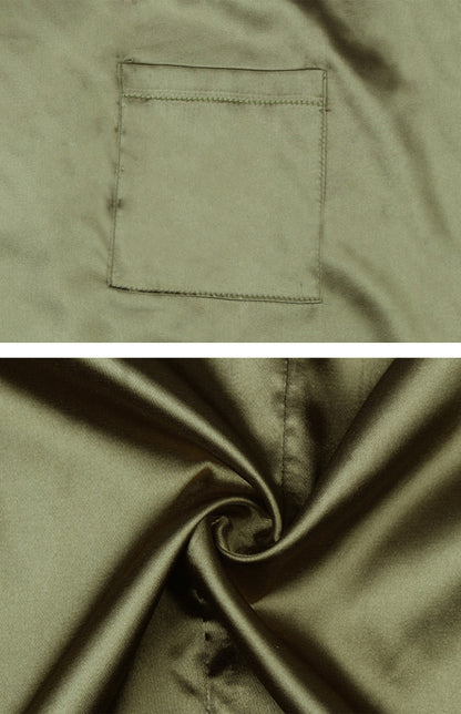 Round Neck Pajamas Set
