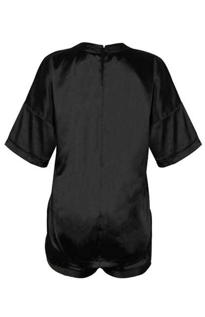 Round Neck Pajamas Set