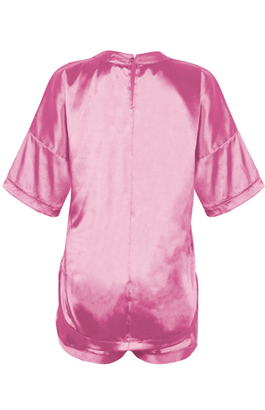 Round Neck Pajamas Set