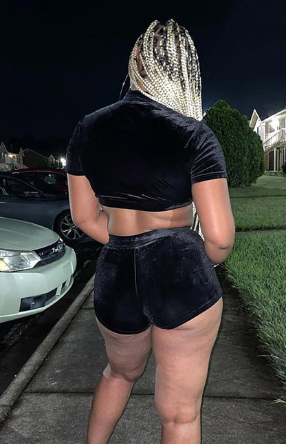 Velvet Short Set