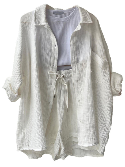 Sumptuous Serenity Short Set Ensemble