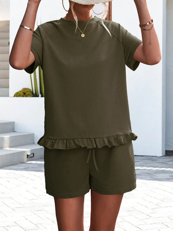 Effortless Elegance Shorts Set