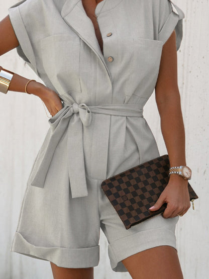 She is the boss romper